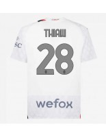 AC Milan Malick Thiaw #28 Venkovní Dres 2023-24 Krátký Rukáv